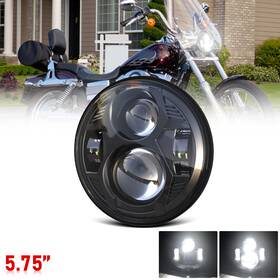 Mot 612715246255 5.75ftft Led Headlight Hi-low For Harley Dyna Wide Super Glide 2004-2008 2010-2017