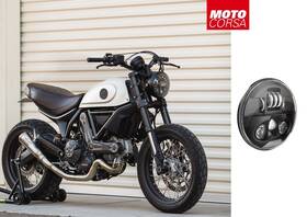 Mk10331p13-bb-8780b Motodemic Evo S Led Headlight Conversion Kit For Ducati Scrambler 15-23