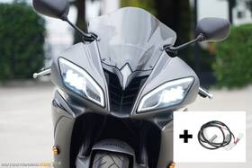 Hl-y8r6-led-ww Motodynamic Non-usa Models 2008-2016 Yamaha Yzf R6 Full Led Projector Head Light With Drl