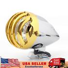 M513-b020-chromeg Motorcycle Bullet Headlight Lamp Chrome For Cafe Racer Bobber Chopper Custom Ue