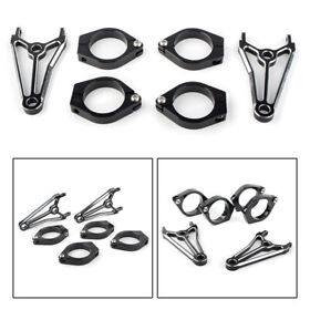 Motorcycle Headlight Mount Bracket Fork Head Lamp Holder For 41mm Cafe Racer Sp