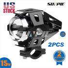 U5125w Motorcycle Waterproof Fog Led Light Headlight 3000lm Cree 2pc Spot Lamp
