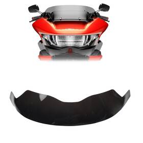 Motorshop 77 612300284358 Headlight Guard Cover Black For Harley Touring Cvo Road Glide Fltrxse 2023-2024
