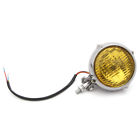 Mpbc-de0019-us-be Bettermoto Headlight Amber Lamp For Harley Bobber Chopper 732025146288