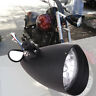 Mpp-2166hl03001-1f Mpp Bullet Headlight Visor For Harley Touring Dyna Softail Sportster