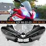 Mrp-ym011008-a Mrp Black Clear Headlight Head Lamp Assembly For Yamaha Yzf