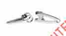 Mte047 Motone Customs Motorcycle Headlight Brackets 41mm Triumph Bobber Cafe Racer Sportster Chrome