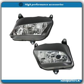 Ack1769478 Munirater For Honda Cbr 600 Rr Cbr600rr 2007-2011 Pair Headlight Head Light Clear