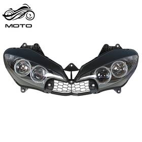 Msp711909 Munirater Black Front Headlight Headlamp Fit For Yamaha 2003-2005 Yzf R6 And 2006-2009 R6s