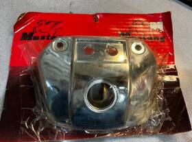 67813-70 Mustang Harley Davidson Headlight Eyebrow Visor Ironhead Sportster Shovelhead