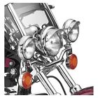 N9005 National Cycle Light Bar Visors Piece Set Chrome