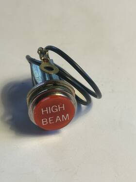 67891-68 Nempco The Bikers Choice 49-2625 Harley Davidson Red High Beam Indicator Lamp Fx Xl 1968-1974 Oem