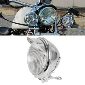 Newyoutube 550719799172 5ftft Front Headlight Lamp For Suzuki Honda Harley Cruise Chopper Touring Chrome