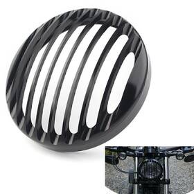 Newyoutube 550724796593 Headlight Grill Bezel Cover For Harley Sportster Xl 883 1200 2004-2014 Black Us