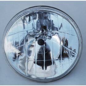 7-ch6024-1 Octane Lighting 7 Inch Halogen Motorcycle Crystal Clear Sealed Beam Headlight Headlamp Light Bulb