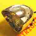 Oic-hl-ch Oic Harley Davidson Dyna Glide Fat Bob Street Chrome Custom Headlight Head Lamp