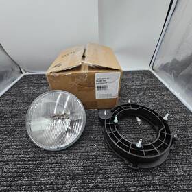 12402.04 Omix Ada Omix-ada Right 7 Inch Round Chrome Beam Headlight Bulb For 97-06 Wrangler
