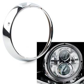 Oneclubaa 136789327639 1 Pcs 7 Inch Chrome Head Light Headlamp Trim Ring Cover Fit Harley Touring Road King