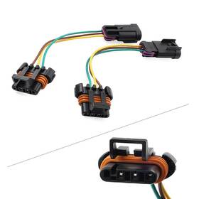 2411712 Oneclubaa 612345231492 Led Headlight Harness Plug Repair Kit For Polaris Replaces 2411711