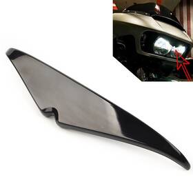 Onestart 463984423508 Abs Headlamp Headlight Eyebrow Eyelid Trim For Harley Road Glide Fltrx Fltru