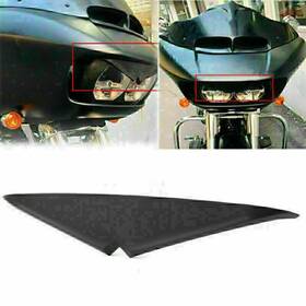 Onestart 636432368335 Headlamp Headlight Eyebrow Eyelid Trim Sticker For Harley Road Glide 2015 Us