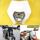 Osma-hl-03wht Osma Yamaha Wr Yz Ttr Motorcycle Dirt Bike Headlight Head