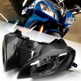 Mppymoooo11010-a Oumurs Us Black Front Headlight Assembly Fit For Yamaha Yzf R6 2008-2016 2015 2014 2013
