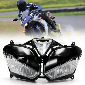 Oms-ym011011-a Oumurs Front Headlight Head Lamp Assembly For Yamaha Yzf-r25 Yzfr25 Yzf R3 2013-2017 Us