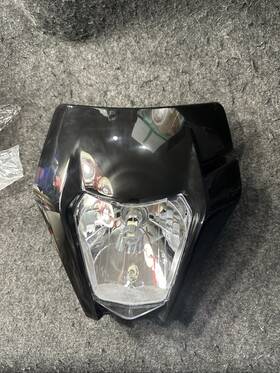 Ym-4471-bk Papandacycle Led Headlight Headlamp Drl Hi/lo For Supermoto Xc-w Fc Fe Tc Te Exc Smc Exc-f