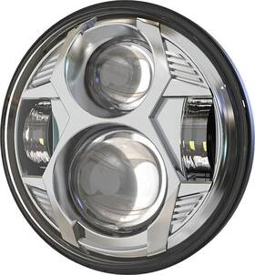 Hdp5c Pathfinder Led Universal Headlight 5.75 Inch Chrome