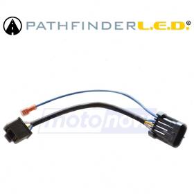 Hfd8 Pathfinder Mn/hfd8 H4 Led Headlamp Wiring Harness For 7 Inch High Definition Sv