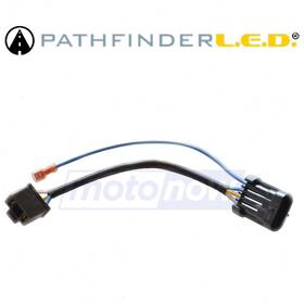 Pathfinder Mn/wp1j H4 Led Headlamp Wiring Harness For 7 Inch High Definition Mv