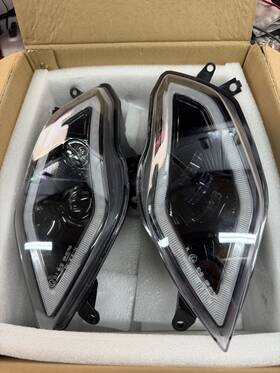 Pazoma Hl-4148-bk For Bmw 2015-2019 S1000xr Led Headlight Assembly With Drl