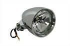 Pc 5-3 4 Headlight Chrome Stretched Rocket Style Dot Harley Bobber Chopper 0728044678299
