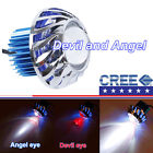 Pdr-001 Topnew Motorcycle Spotlights Headlight Cree Grey White Led 611830697331