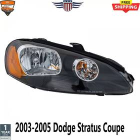Perfect Fit 462901729969 Headlight Passenger Side Halogen For 2003-2005 Dodge Stratus R/t Se Sxt