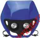 Pf01688-089 Blue Twins Halogen Plastics Ufo Reflexheadlight 12v35w