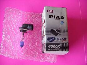 18782-03 Piaa 70821 881 Xtreme White 27w 50w Bulb