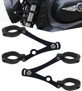 Pkdmb-00754 Pkeduo 54mm Motorcycle Headlight Brackets 2-2.12inch Tube 51-54mm Mount Bracket