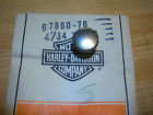 67860-76 Plug Flh Fl Headlight Hole Nos Housing Oem 76-78 Flh-80 Harley