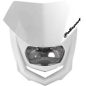 8657400036 Polisport Halo Halogen Headlight - White/white
