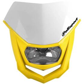 8657400037 Polisport Halo Halogen Headlight - White/yellow