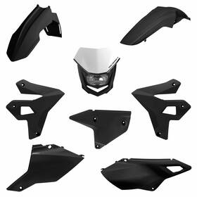 91591 Polisport Restyling Kit Fits With Halo Headlight Black Suz Drz400