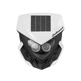 8668900001 Polisport Lookos Solar Headlight White Black