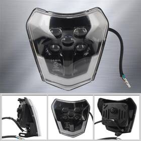 1005009514542827 Powermotor Motocross Led Headlight For Ktm Exc Xc Sx Mx 125 250 300 450 Moto Accessories