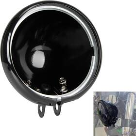 Hl0312ba Psler 5-3/4 Inch 5.75 Led Motorcycle Headlight Housing Bucket Mount Kit Cover For Harley