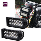 Py36whmsp2pc Pyauto Double Row Spot Led Light Bar For 661708924878