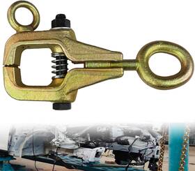 Qdzczy 711523689329 Auto Body Self-tightening 5 Ton 3-way Pull Clamp Repair Tool Kit Size Color