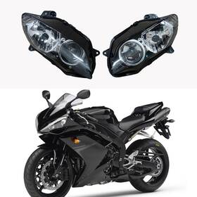 Hly-r1-07 Qin #qinhdlt Headlamp Assembly For 2007 2008 Yzf R1 Yamaha Motorcycle Headlight Head Lamp