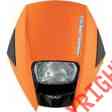 2001-0674 Racing Warrior Orange Headlight Moose Road
